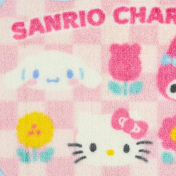 Hello Kitty Sanrio Characters Accent Rug (Pastel Check Series) Multicolor | CL_HK70549