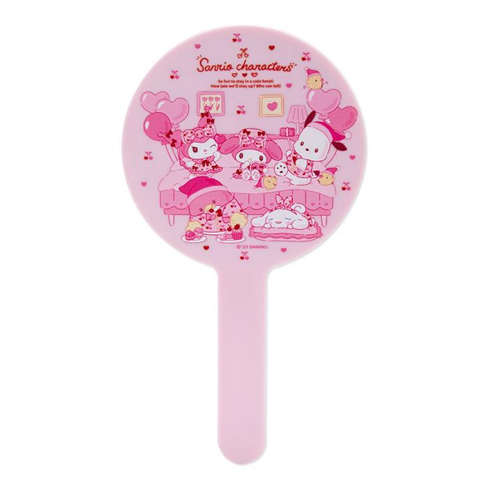 Hello Kitty Sanrio Characters Hand Mirror (Staycation Series) Rosas | CL_HK27063