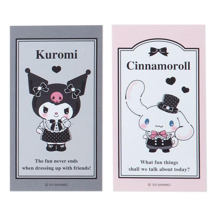 Hello Kitty Sanrio Characters ID Badge Holder & Sticker Set (Pretty Party Series) Gris Rosas | CL_HK90162