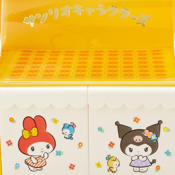 Hello Kitty Sanrio Characters Mini Yellow Storage Chest (Retro Room Series) Amarillo | CL_HK23544