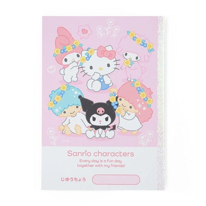 Hello Kitty Sanrio Characters Notebook (Pink) Rosas | CL_HK89339