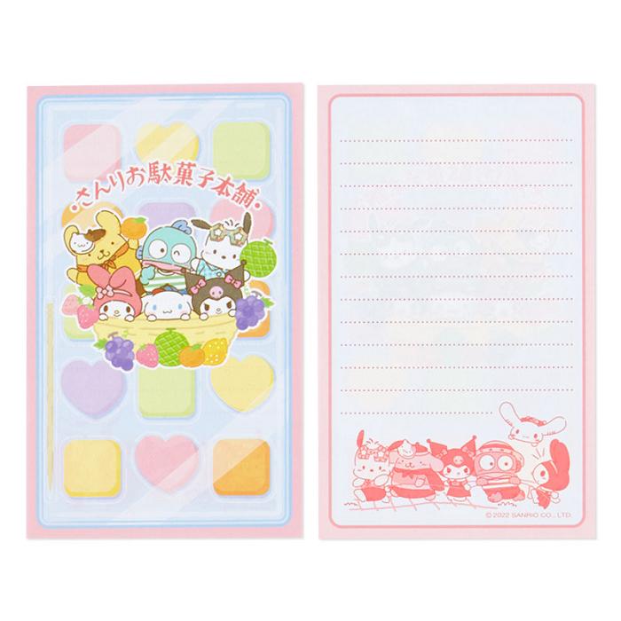 Hello Kitty Sanrio Characters Variety Letter Set (Dagashi Honpo Series) Multicolor | CL_HK41717