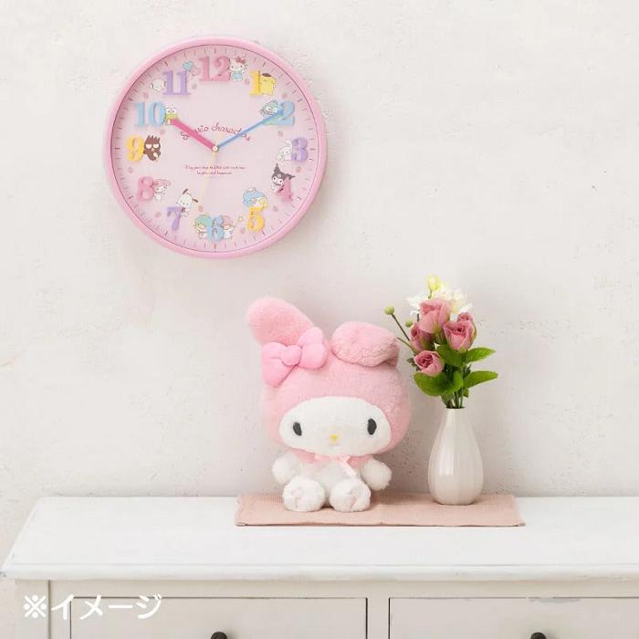 Hello Kitty Sanrio Characters Wall Clock Rosas | CL_HK70687