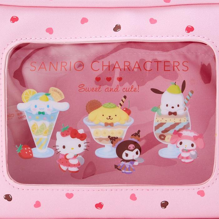 Hello Kitty Sanrio Characters Zipper (Parfait Shop Series) Rosas | CL_HK79154