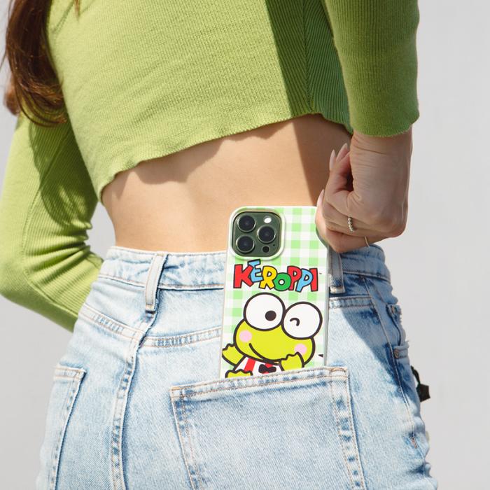 Hello Kitty Sanrio x Sonix Keroppi Magsafe® Compatible iPhone Case Verde | CL_HK90780