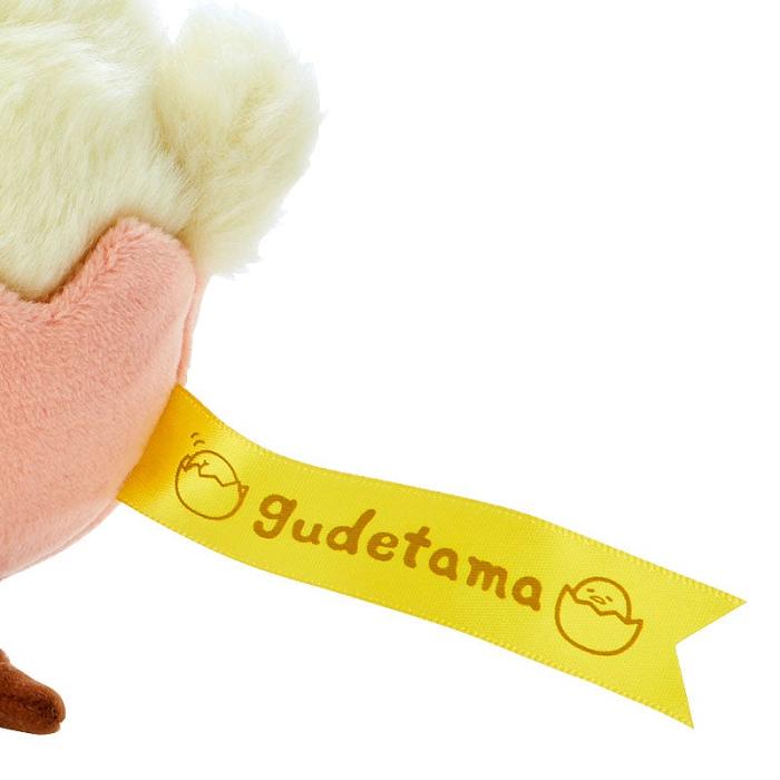 Hello Kitty Shakipiyo Plush Mascot Keychain (Gudetama Land Series) Rosas | CL_HK17655