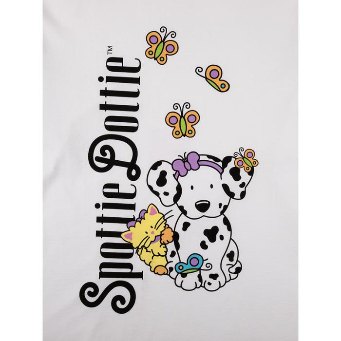 Hello Kitty Spottie Dottie x Dumbgood Distressed Long Sleeve Amarillo | CL_HK30188