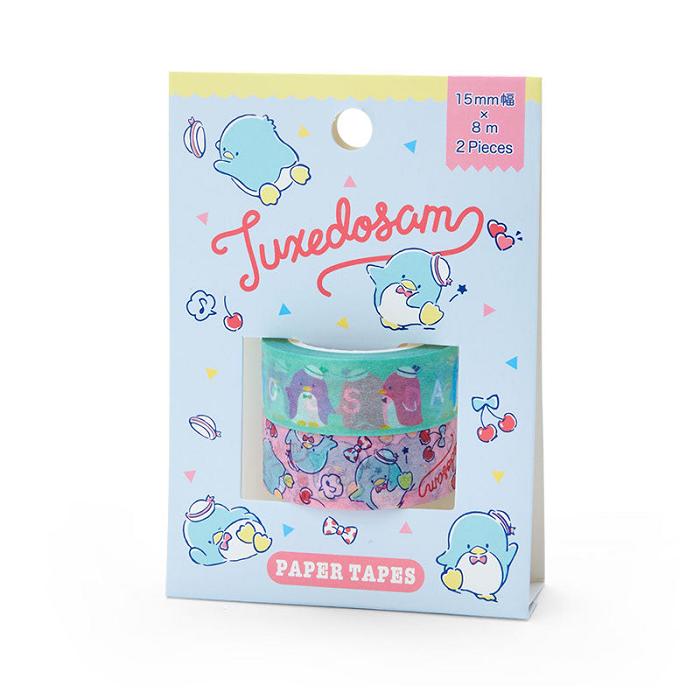 Hello Kitty Tuxedosam 2-Piece Washi Tape Set Azules | CL_HK59241