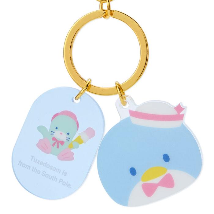 Hello Kitty Tuxedosam Besties Keychain Azules | CL_HK47462