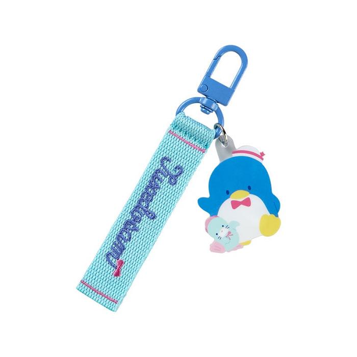 Hello Kitty Tuxedosam Logo Keychain (Sanrio Character Award Series) Azules | CL_HK18721