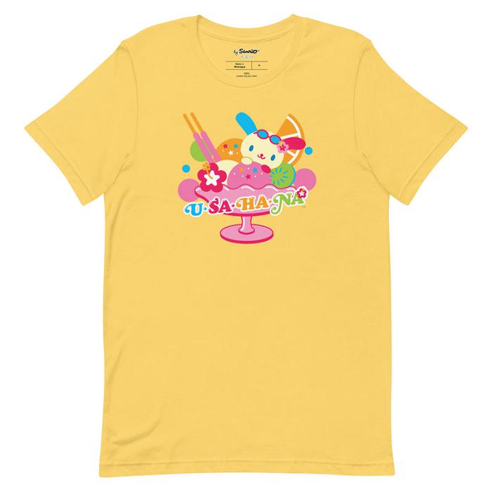 Hello Kitty U*SA*HA*NA Fruit Sundae Tee Amarillo | CL_HK13074